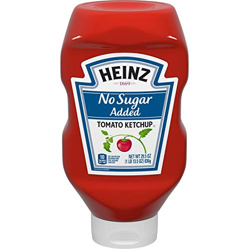Heinz No Sugar Added Tomato Ketchup 29_5oz 1 PACK