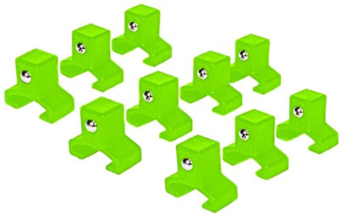 Olsa Tools Green Spring-Loaded Ball Bearing Socket Clips for Use with Olsa Socket Holders  10-Pack 12-inch