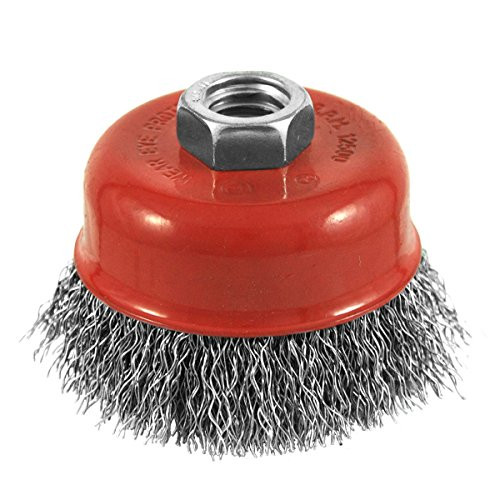 EAB Tool 2160439 3" Carbon Steel Crimped Wire Cup Wire Brush - Recyclable,