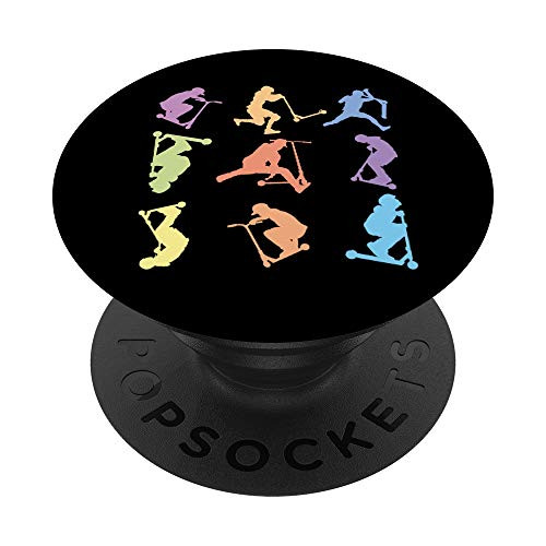 Stunt Scooter Tricks PopSockets PopGrip Swappable Grip for Phones  and  Tablets