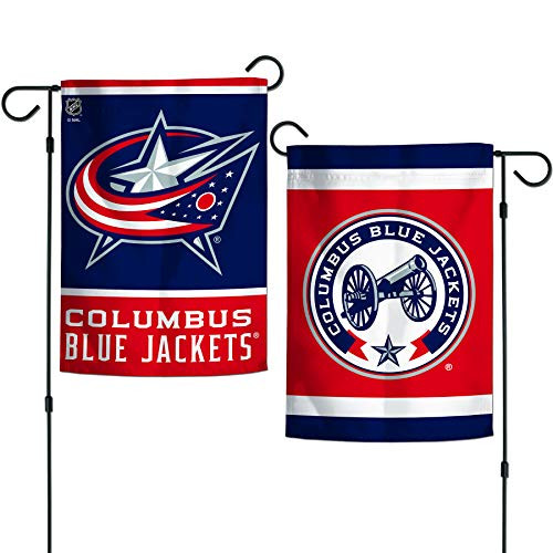 WinCraft NHL Columbus Blue Jackets 12x18 Garden Style 2 Sided Flag One Size Team Color WinCraft NHL Columbus Blue Jackets 12x18 Garden Style 2 Sided Flag One Size Team Color