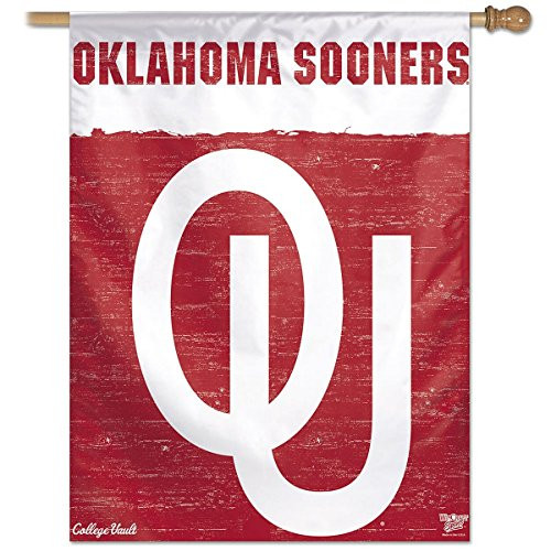 Wincraft Oklahoma Sooners College Vault 27x37 Vertical Flag