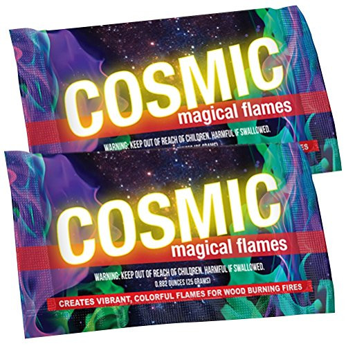 Magical Flames Cosmic Creates Vibrant Colorful Flames for Woodburning Fires 12