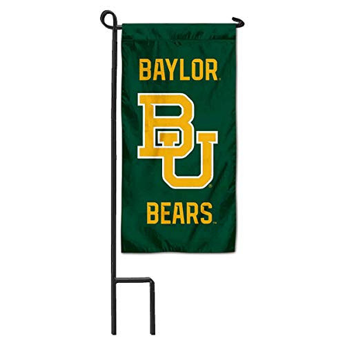 College Flags and Banners Co_ Baylor Bears Mini Garden and Flower Pot Flag Topper College Flags and Banners Co_ Baylor Bears Mini Garden and Flower Pot Flag Topper