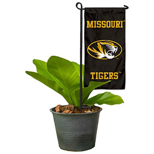 College Flags and Banners Co_ Missouri Tigers Mini Garden and Flower Pot Flag Topper College Flags and Banners Co_ Missouri Tigers Mini Garden and Flower Pot Flag Topper
