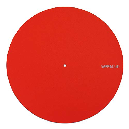 Turntable Lab Pro Thin Slipmat Record Mats Technics Style - Red  Single
