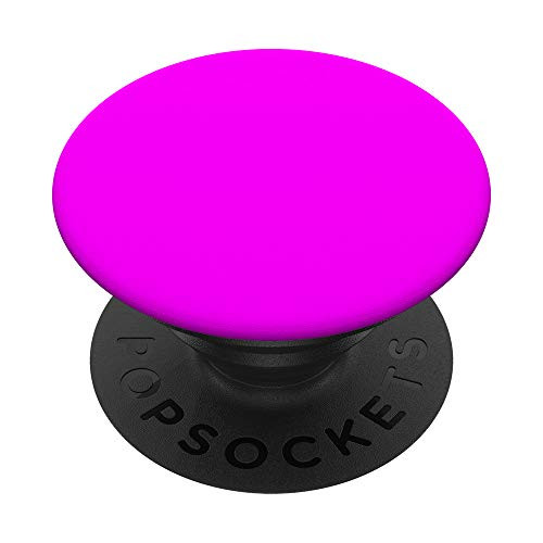 Plain Fuchsia Cute Simple Minimalist Cool Solid Color Gift PopSockets Grip and Stand for Phones and Tablets