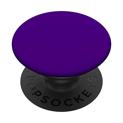 Plain Indigo Cute Simple Minimalist Cool Solid Color Gift PopSockets Grip and Stand for Phones and Tablets