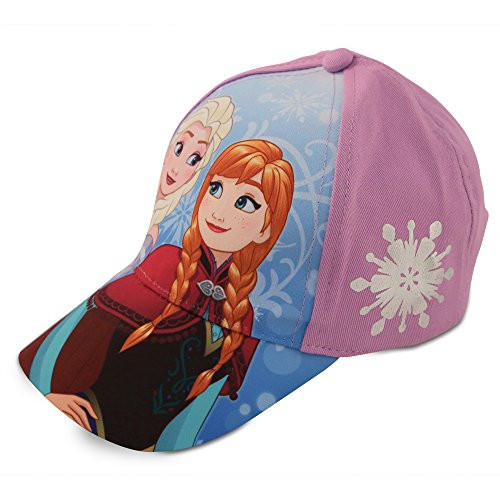 Disney Girls Frozen Elsa and Anna Cotton Baseball Cap ToddlerLittle Girls Disney Girls Frozen Elsa and Anna Cotton Baseball Cap ToddlerLittle Girls