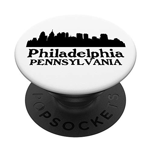 Philadelphia Pennsylvania Home Philadelphia City Skyline PopSockets Grip and Stand for Phones and Tablets