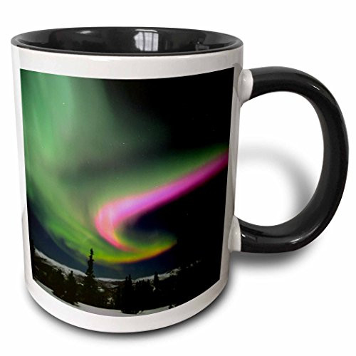 3dRose Alaska Hot Springs Aurora Borealis Northern Lights-Us02 Fzu0004-Frank Zurek Two Tone Mug 11 oz BlackWhite 3dRose Alaska Hot Springs Aurora Borealis Northern Lights-Us02 Fzu0004-Frank Zurek Two Tone Mug 11 oz BlackWhite
