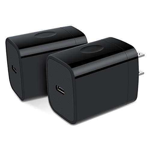 Type C Wall Charger 2Pack 18W PD Fast Charging Adapter Power Delivery USB C Plug Compatible with iPhone SE1111 Pro MaxSamsung Galaxy Note 20 Ultra10 S20 S10 S9 Pixel 4XL3XL2XLlG Stylo 65 G8 Type C Wall Charger 2Pack 18W PD Fast Charging Adapter Power Delivery USB C Plug Compatible with iPhone SE1111 Pro MaxSamsung Galaxy Note 20 Ultra10 S20 S10 S9 Pixel 4XL3XL2XLlG Stylo 65 G8
