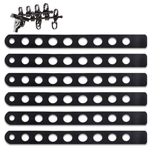 AR-PRO 6-Pack Replacement Bike Rack Cradle Straps _486 Ladder-Style Strap Holes for 12 Tab 534 Thule Bike Rack Straps Replacement