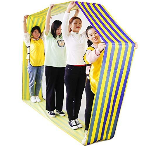 TOPFEN Kids Group Learning Activity Fun Playing Run Mat for Obstacle Course and Teamwork Building Games20ft