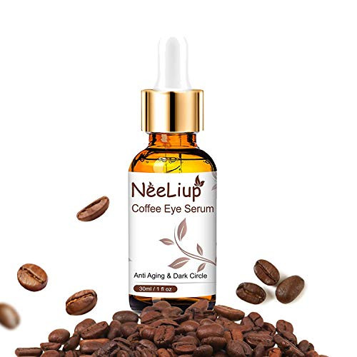 Anti Aging Eye Serum Caffeine Eye Lift Serum for Dark Circles  and  Puffiness - Anti Wrinkle Eye Gel for Men and Women - Reduce Wrinkles Bags Saggy Skin