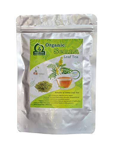 Organic Senna Leaf Tea 36-Teabags Detox Tea Herbal Laxative