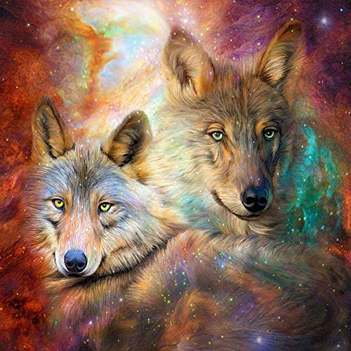 NEILDEN DIY 5D Diamond Painting Kits for Adults Full Drill Embroidery Paintings Rhinestone Pasted DIY Painting Cross Stitch Arts Crafts for Home Wall Decor 40x50cm15_7x19_6InchesWolves NEILDEN DIY 5D Diamond Painting Kits for Adults Full Drill Embroidery Paintings Rhinestone Pasted DIY Painting Cross Stitch Arts Crafts for Home Wall Decor 40x50cm15_7x19_6InchesWolves