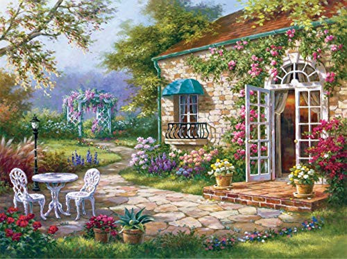 AMAILY Diamond Painting Kits Full Drill - 5D Diamond Art Kits with Painting by Number Kits for Beginners - Great Decor for HomeLiving RoomOfficeKitchenShopGarden