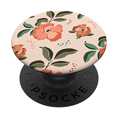 Flowers Nature Pattern Floral Plants Summer Garden Gift PopSockets PopGrip Swappable Grip for Phones  and  Tablets