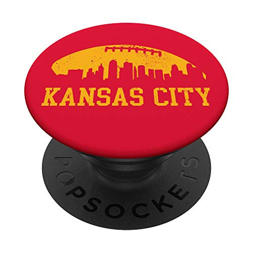 Kansas City Skyline MO Football Game Day Men Women Vintage PopSockets PopGrip Swappable Grip for Phones and Tablets Kansas City Skyline MO Football Game Day Men Women Vintage PopSockets PopGrip Swappable Grip for Phones and Tablets