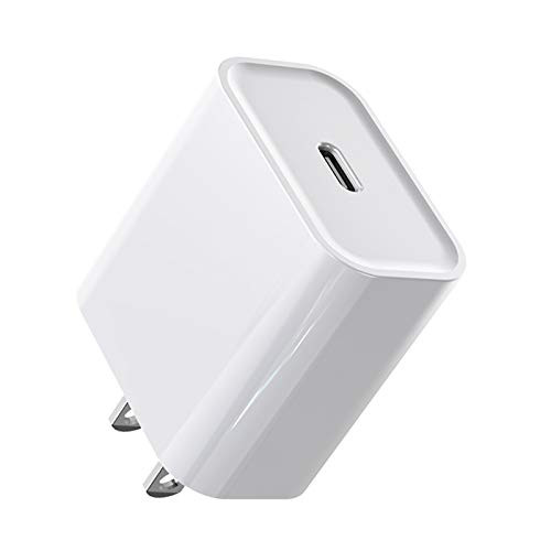 USB C Charger PD Fast Charger 20W for iPhone 1212 Pro Max12 Mini Ultra-Compact Type C Wall Charger for iPhone 11 Pro MaxSEXSXR8 iPad Pro Pixel 345 Galaxy S10S10S9 LG-White