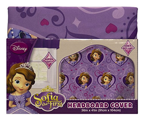 Disney Junior Sofia The First Microfiber Headboard Cover