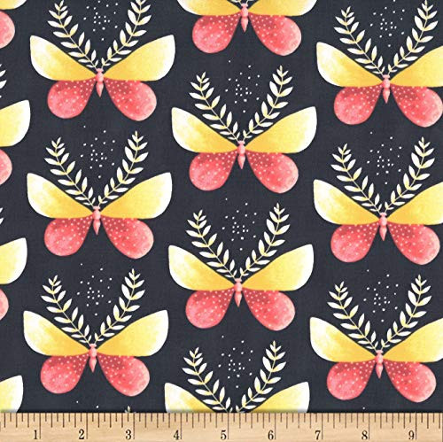 Michael Miller Night Garden Nocturnal Parade Cloud Quilt Fabric