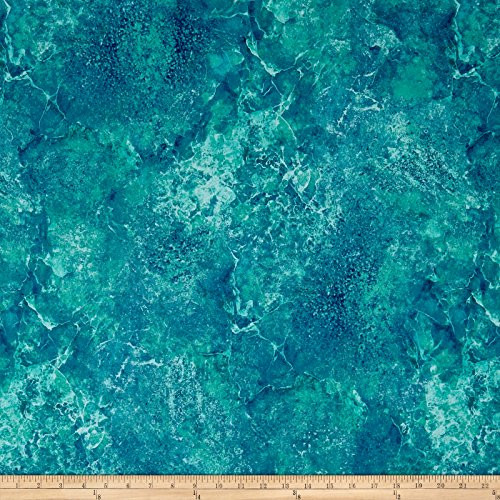 Northcott 0570778 Stonehenge Gradations Basics Blender Lagoon Fabric by the Yard