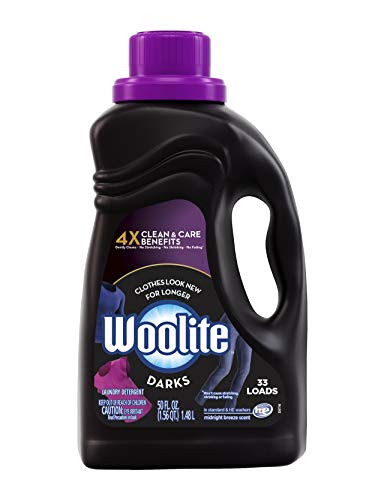 Woolite Dark Care Laundry Detergent Midnight Breeze Scent 50 oz 33 LoadsPackaging May Vary