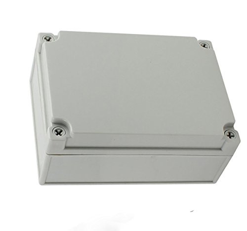 YXQ 175 x 125 x 75mm Electrical Project Case Junction Box IP65 Waterproof ABS DIY Power Outdoor Enclosure Gray (6.9 x 4.9 x 3 inches)