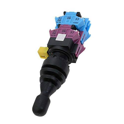 Acxico 1Pcs HKD-FW24 4NO 4 Position Momentary Type Monolever Joystick Switch