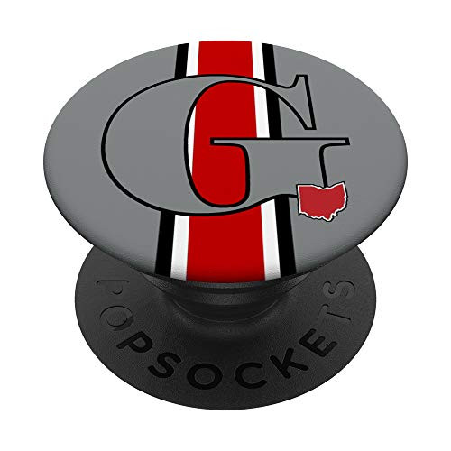 State of Ohio Letter G Initial PopSockets PopGrip Swappable Grip for Phones and Tablets State of Ohio Letter G Initial PopSockets PopGrip Swappable Grip for Phones and Tablets