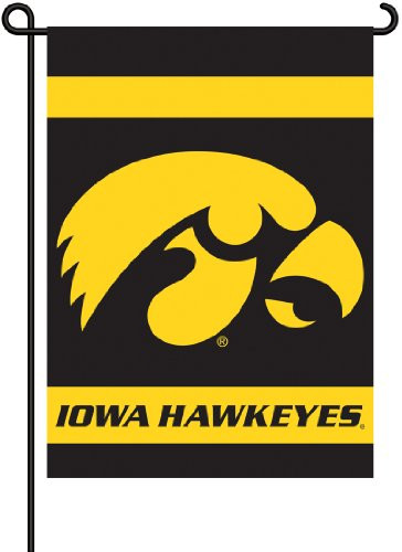 BSI NCAA Iowa Hawkeyes 2-Sided Garden Flag One Size 83024