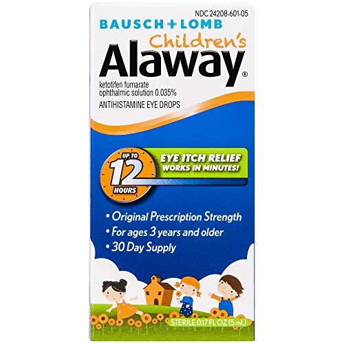 Bausch  Lomb Alaway Childrens Antihistamine Eye Drops 0_17 Ounces5 mL