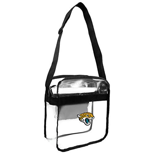 NFL Jacksonville Jaguars Clear Carryall Crossbody Purse