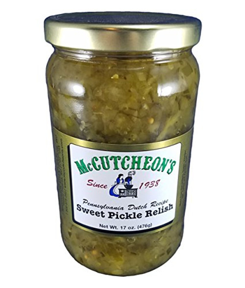 McCutcheons Sweet Pickle Relish Homemade Sweet Green Relish 16 oz_