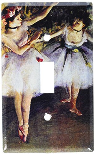 Art Plates - Degas: Two Dancers Switch Plate - Single Toggle