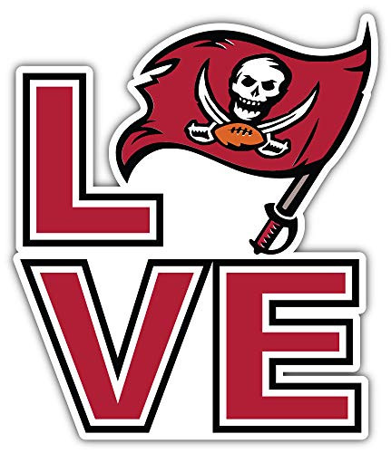 Tampa Bay City Buccaneer Sport Football Logo Die-Cut Sticker Decal 12 X 14