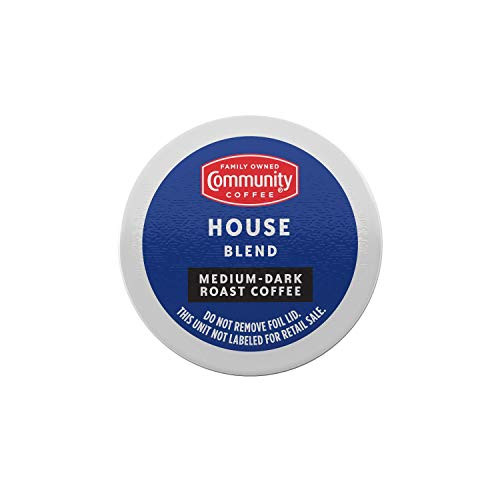 Community Coffee House Blend 24 Count Coffee Pods Medium-Dark Roast Compatible with Keurig 2_0 K-Cup Brewers Box of 24 Pods Community Coffee House Blend 24 Count Coffee Pods Medium-Dark Roast Compatible with Keurig 2_0 K-Cup Brewers Box of 24 Pods