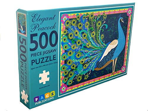 Page Publications Collection - Elegant Peacock Puzzle Games - Jigsaw Puzzles 500 Pieces for Adults - Games for Adults Teens and Kids Page Publications Collection - Elegant Peacock Puzzle Games - Jigsaw Puzzles 500 Pieces for Adults - Games for Adults Teens and Kids