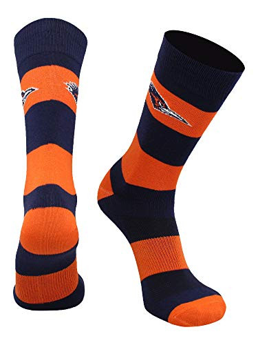 Texas San Antonio Roadrunners Game Day Striped Socks BlueOrange Large