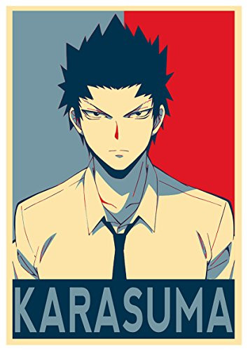 Poster Assassination ClassroomPropaganda Karasuma - Formato A3 42x30 cm