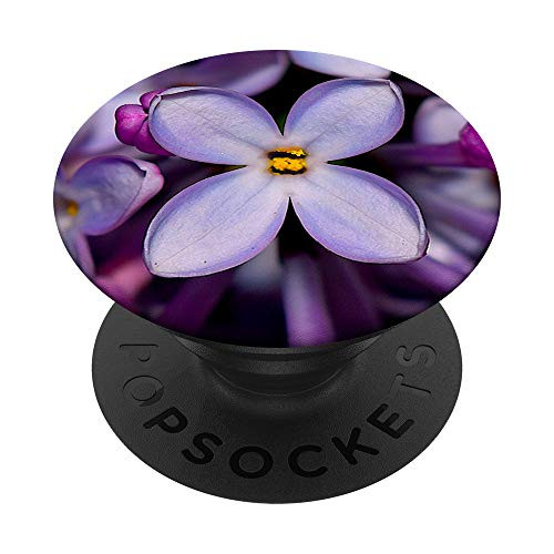 Trendy Floral Lilac Syringa Flower Garden Pink and Purple PopSockets PopGrip Swappable Grip for Phones  and  Tablets