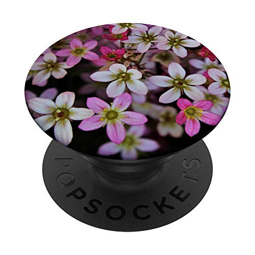 Trendy Nature Floral Flower Garden Pink and Purple Gifts PopSockets Grip and Stand for Phones and Tablets