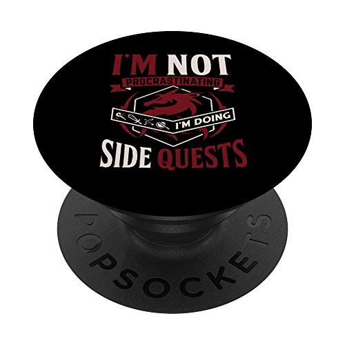 Tabletop RPG board game doing side quests PopSockets PopGrip Swappable Grip for Phones and Tablets Tabletop RPG board game doing side quests PopSockets PopGrip Swappable Grip for Phones and Tablets