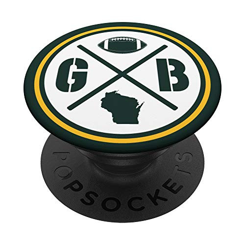 Vintage Green Bay-Football Novelty Gift PopSockets PopGrip Swappable Grip for Phones and Tablets Vintage Green Bay-Football Novelty Gift PopSockets PopGrip Swappable Grip for Phones and Tablets
