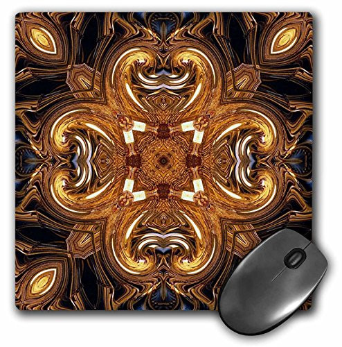 3dRose LLC 8 x 8 x 0.25 Inches Mouse Pad, Elegant Decorative Mandala (mp_42022_1)