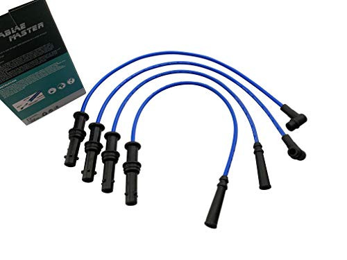 Cable Master Spark Plug Wires Compatible with Subaru Impreza Legacy SOHC 2_2L H4 EJ22E EJ22EZ 1997-1998