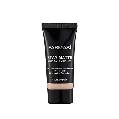 Farmasi Stay Matte Foundation Light Ivory 30 ml_1 fl_oz_ 01