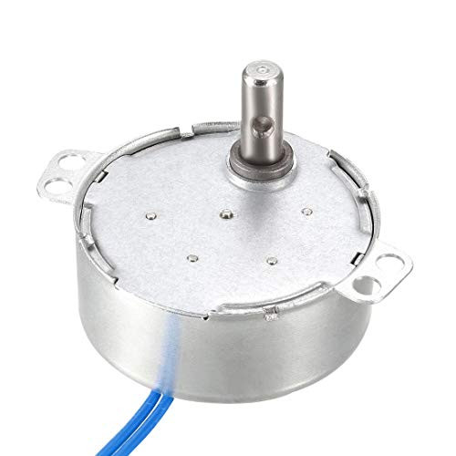 uxcell Synchronous Synchron Motor Electric Synchron Motor Turntable Motor Cup Turner Motor AC 100-127V 2_5-3RPM 50-60Hz CCW 4W